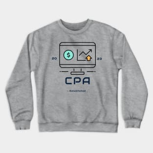 Certified Public Accountant Recognition Crewneck Sweatshirt